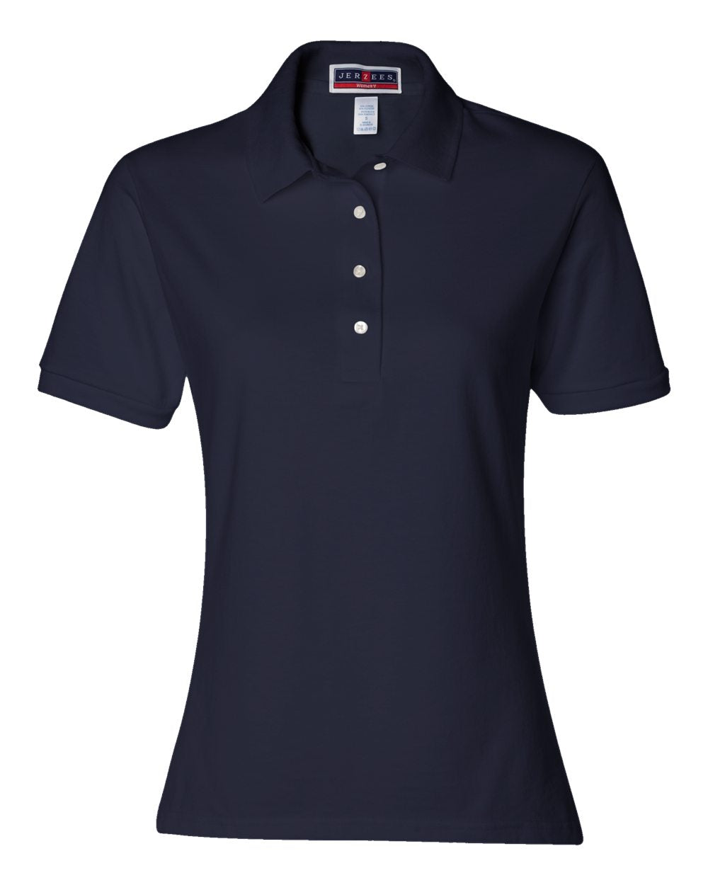 JERZEES WOMEN'S SPOTSHIELD 50/50 POLO