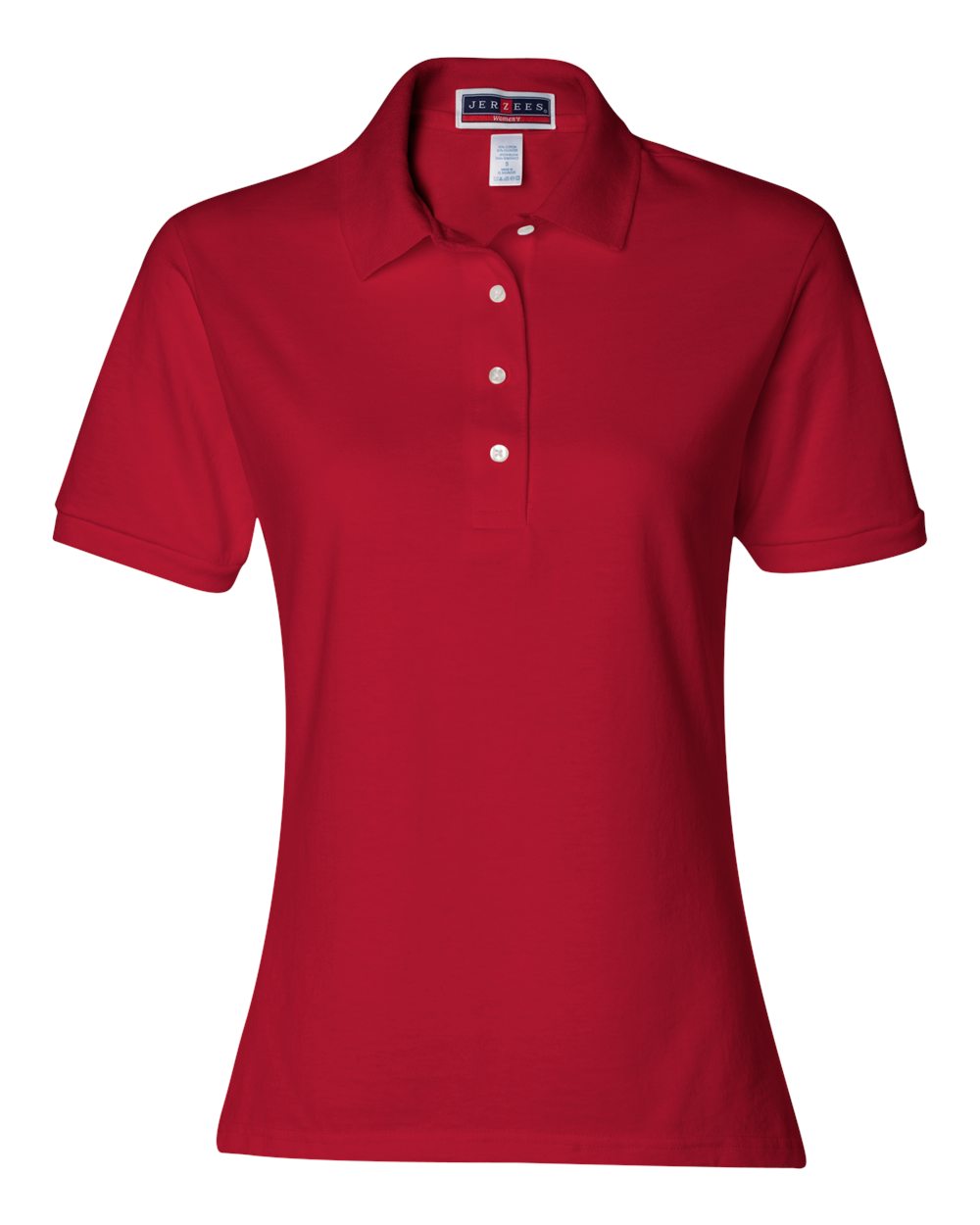 JERZEES WOMEN'S SPOTSHIELD 50/50 POLO