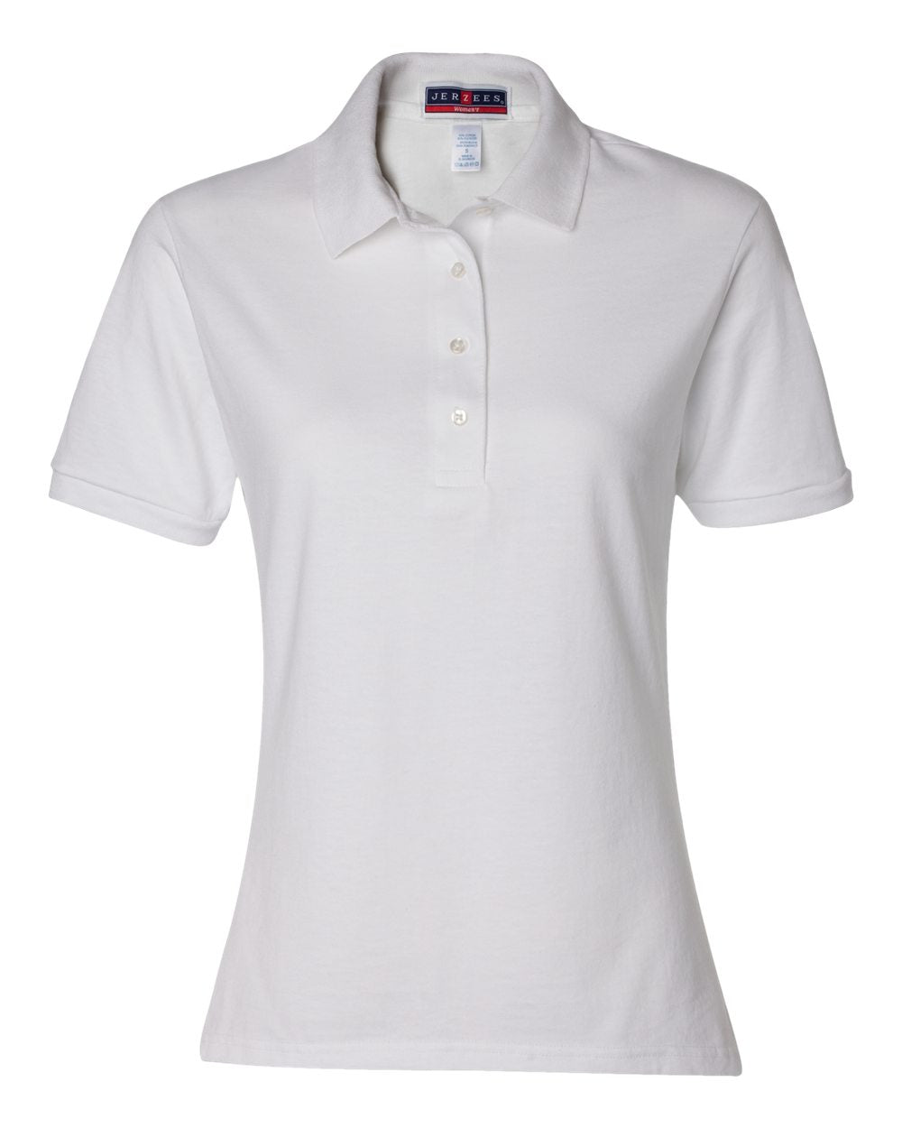 JERZEES WOMEN'S SPOTSHIELD 50/50 POLO