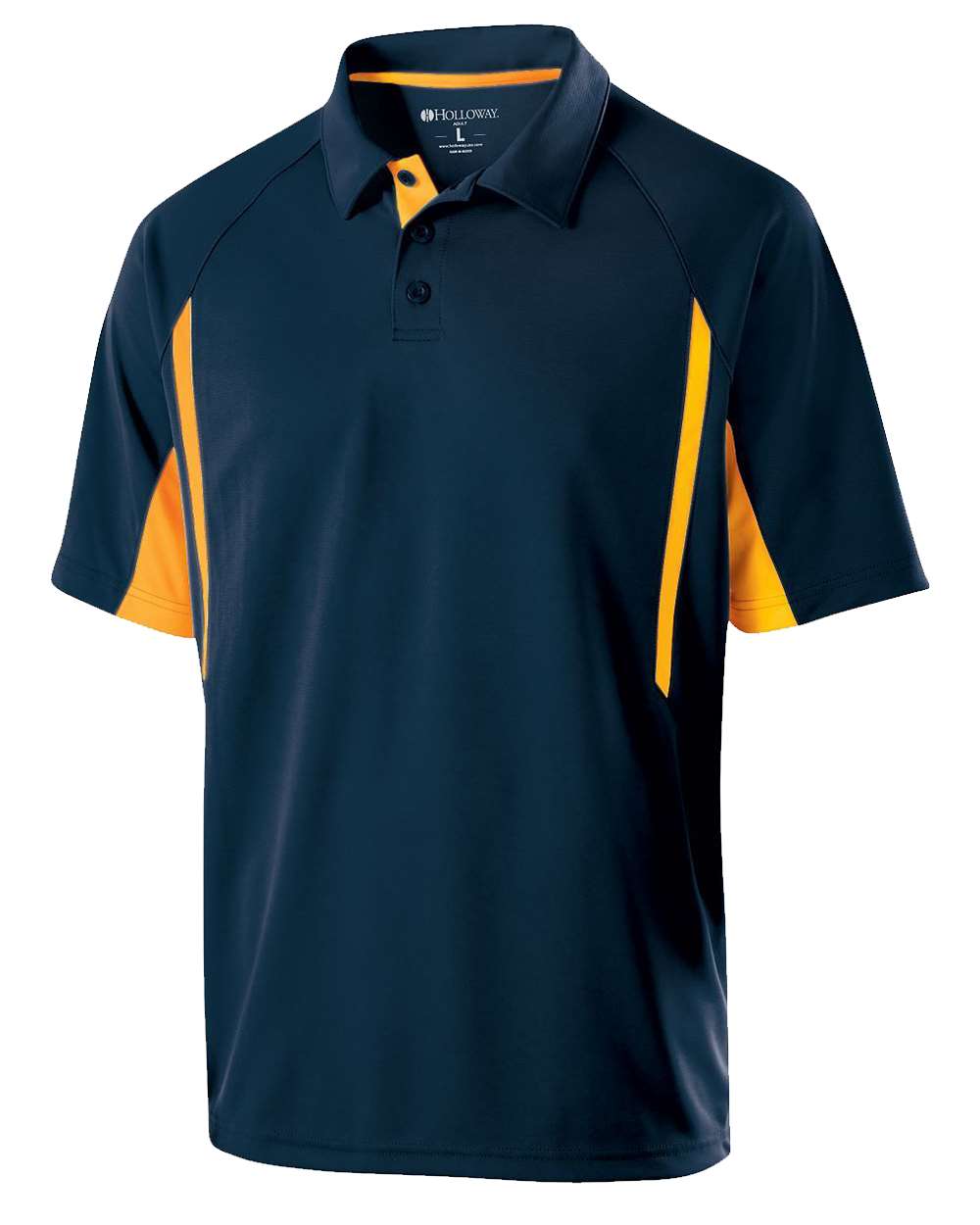 HOLLOWAY MENS TWO-TONE AVENGER POLO