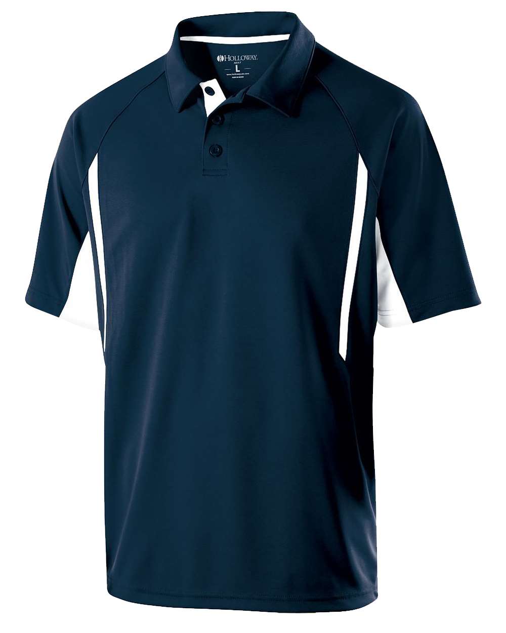 HOLLOWAY MENS TWO-TONE AVENGER POLO