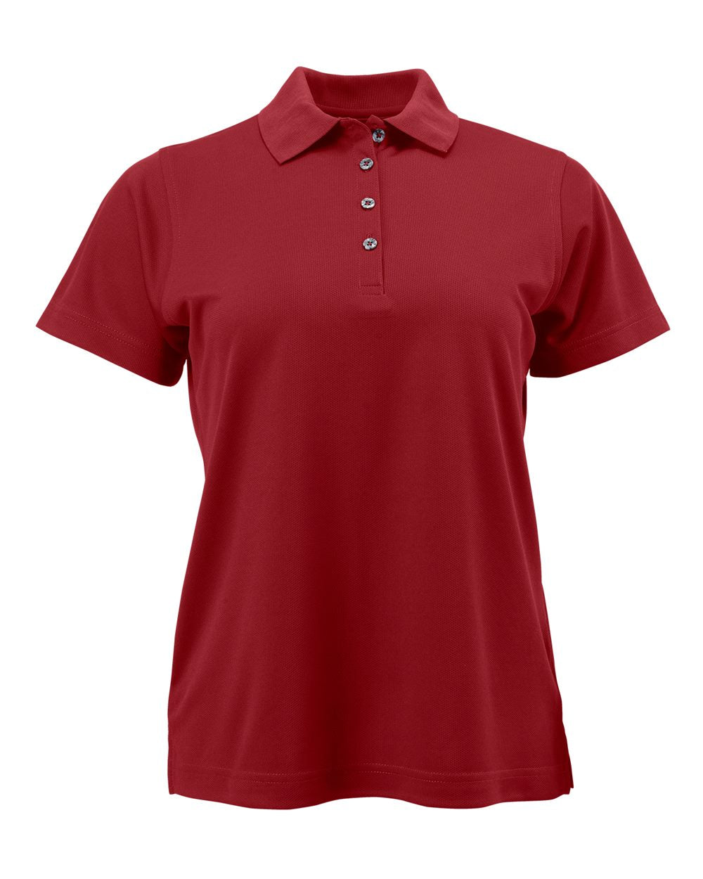 PARAGON WOMEN'S SARATOGA PERFORMANCE MINI MESH POLO 2XL - 3XL