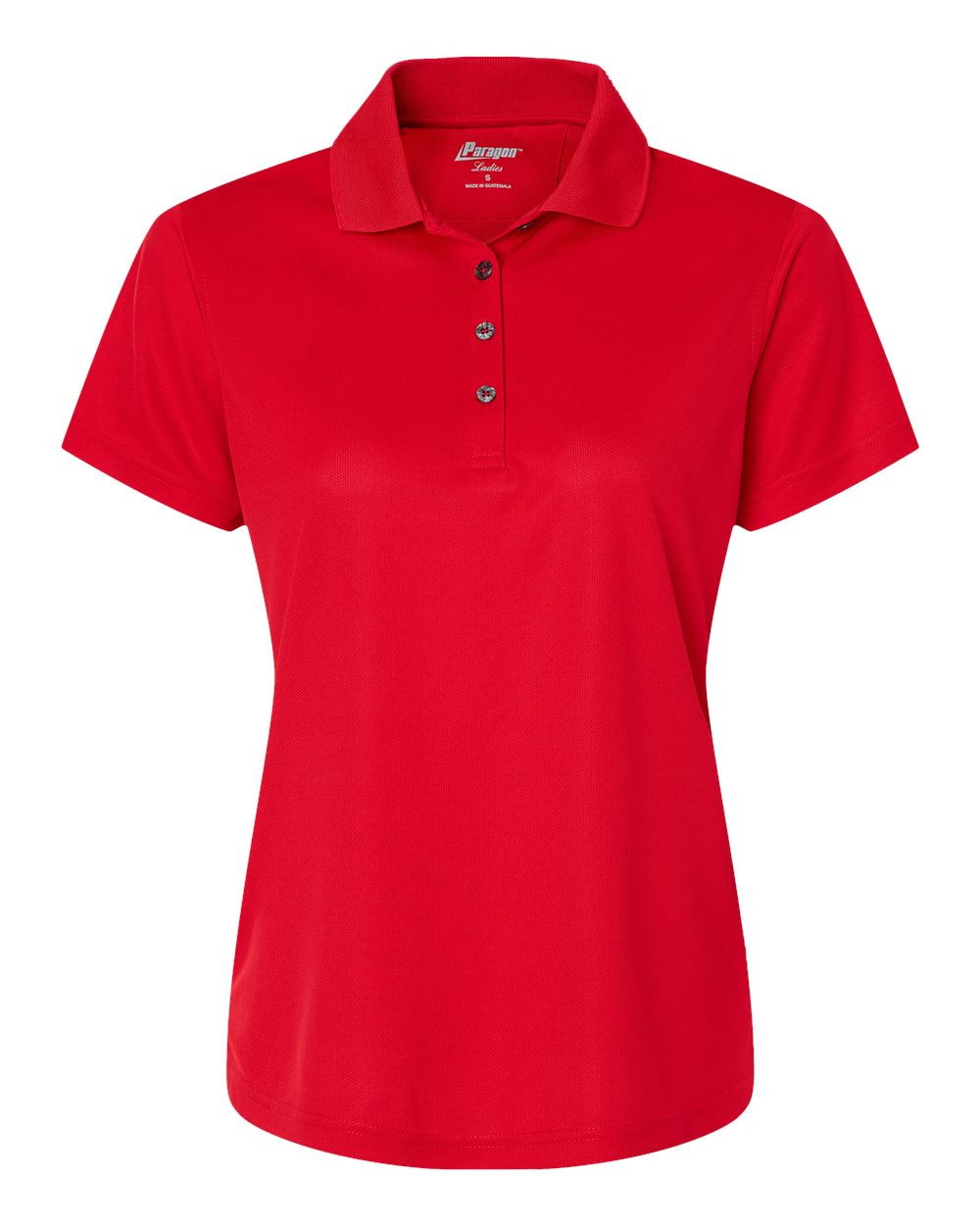 PARAGON WOMEN'S SARATOGA PERFORMANCE MINI MESH POLO 2XL - 3XL