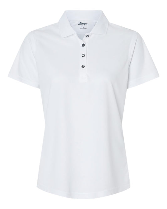 PARAGON WOMEN'S SARATOGA PERFORMANCE MINI MESH POLO 2XL - 3XL
